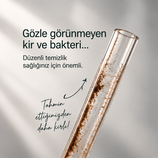 10'lu Pipet Temizleme Fırçası Cam Metal Silikon Pipet Termos Stanley Uyumlu Uzun Saplı Temizleme Fırçası